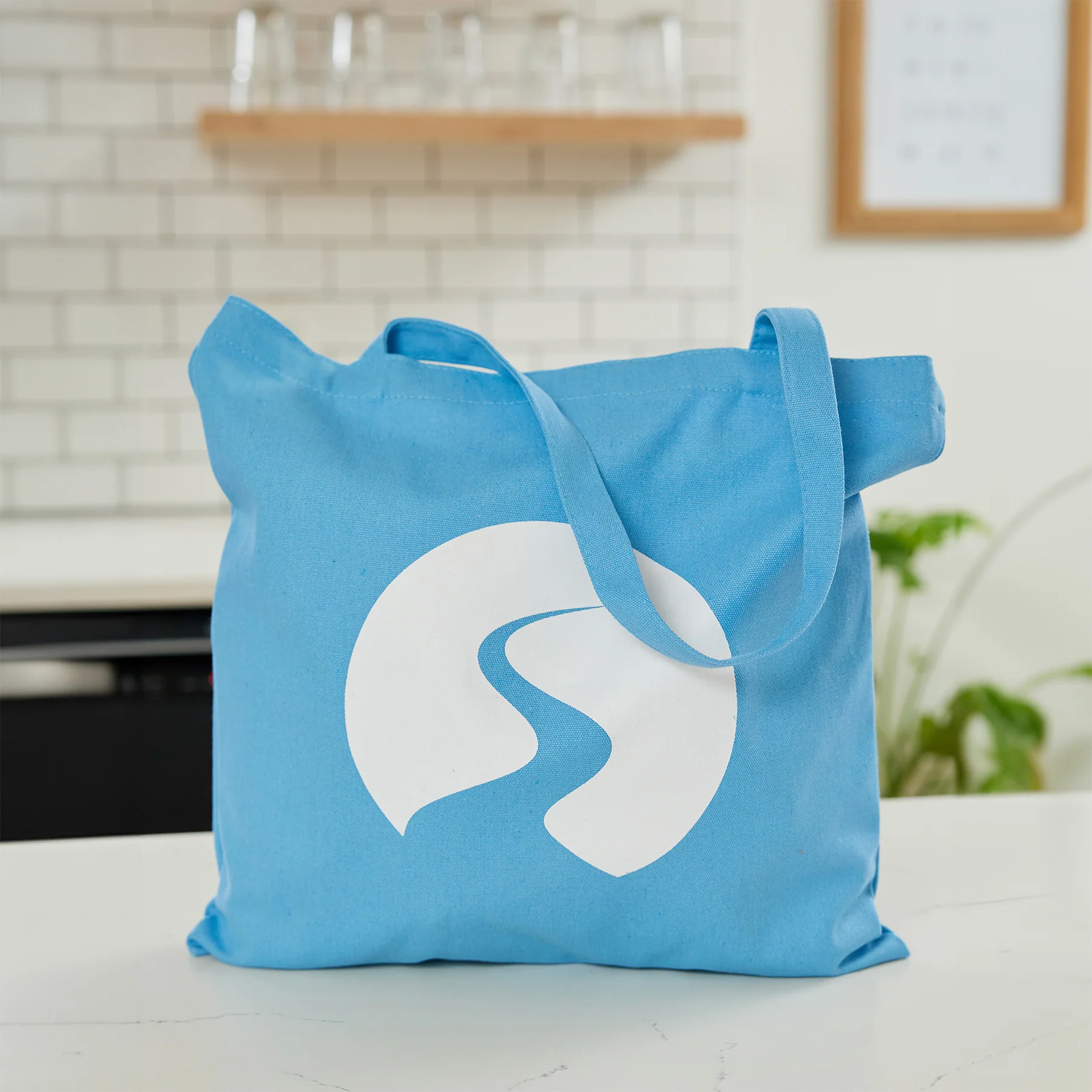 Blue Tote Bag - Image 3