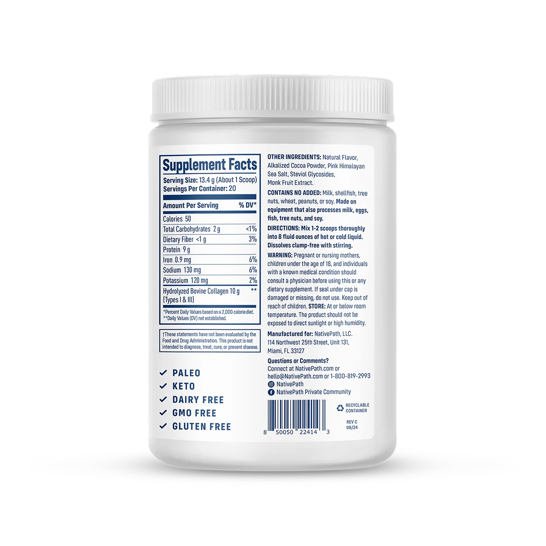 Chocolate Collagen Peptides - Image 3