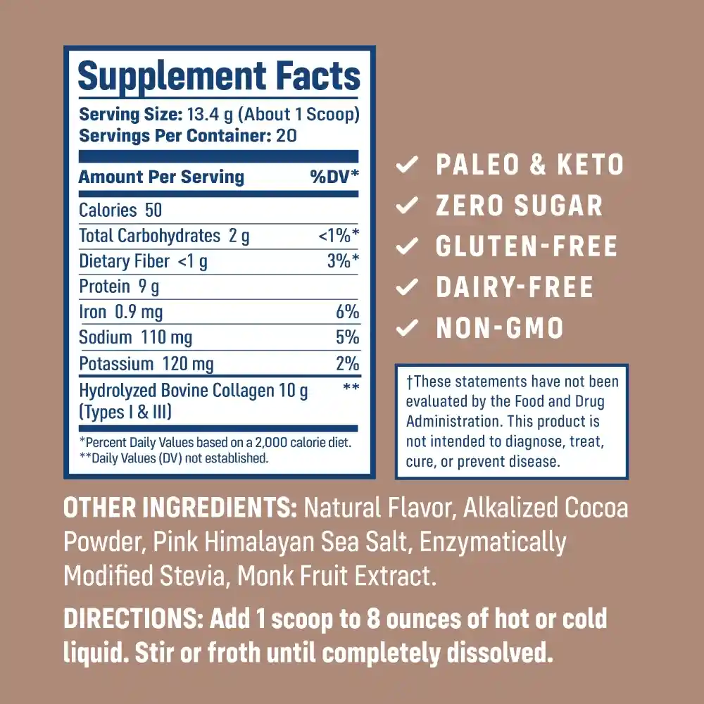 Chocolate Collagen Peptides - Image 4
