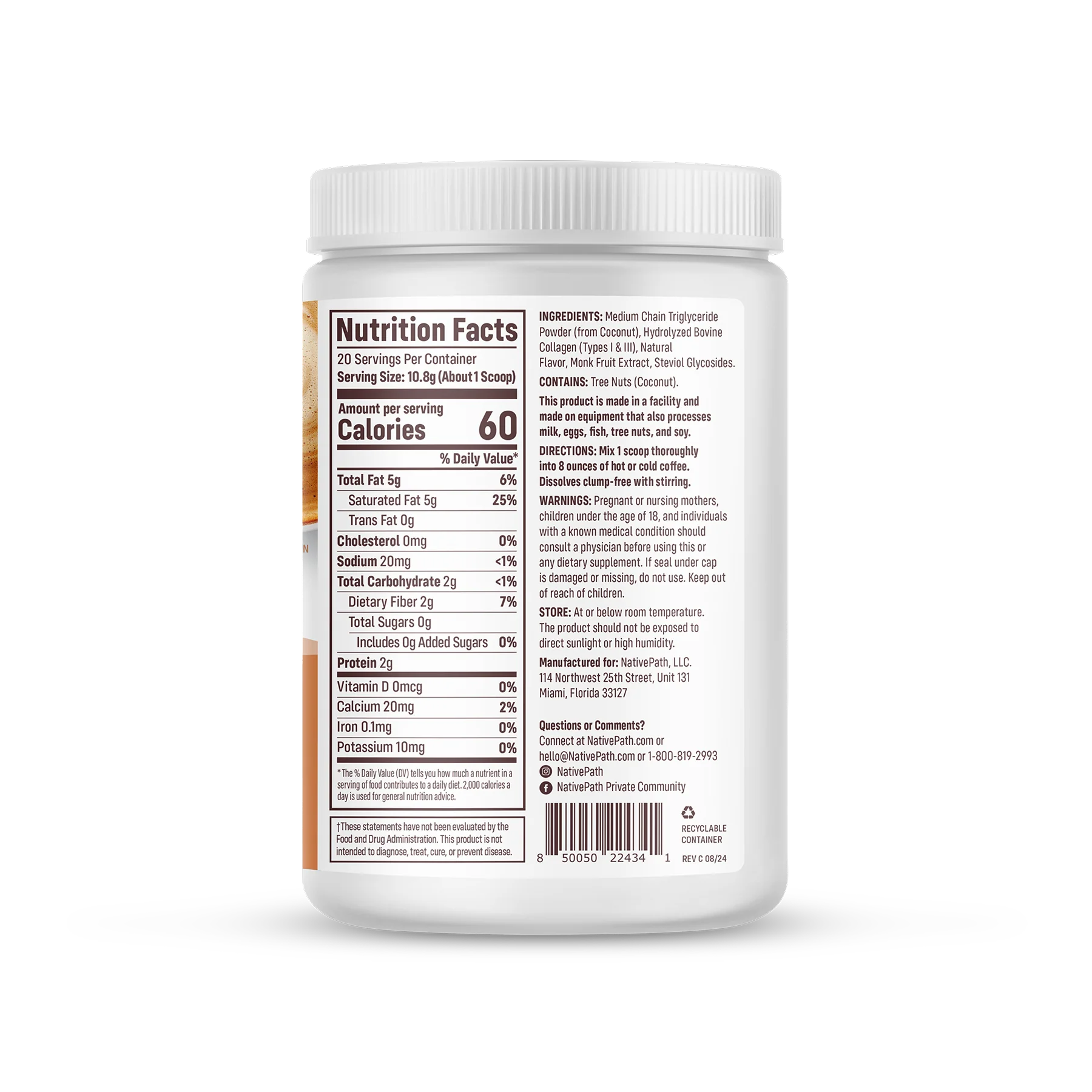 Hazelnut Coffee Creamer - Image 3