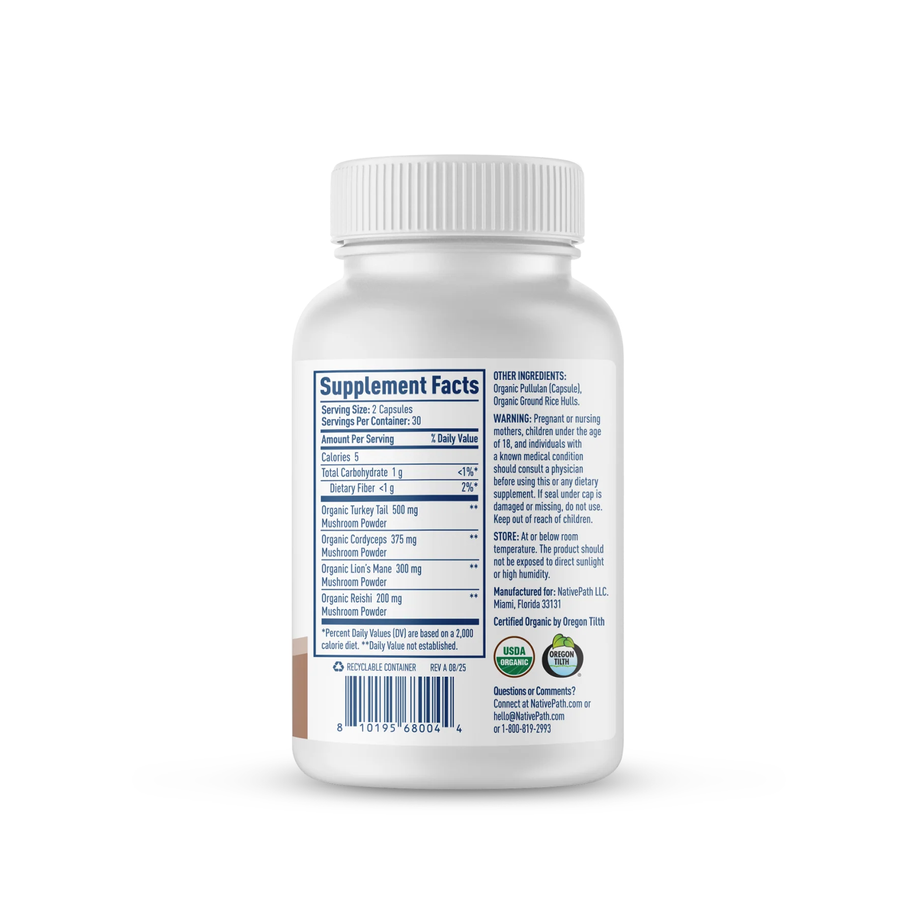 Organic Mushroom Complex - Image 3