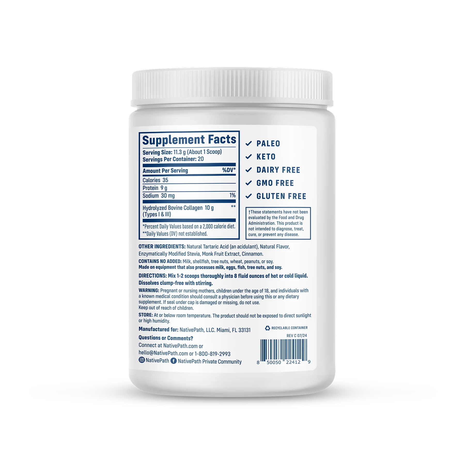 Peach Collagen Peptides - Image 3