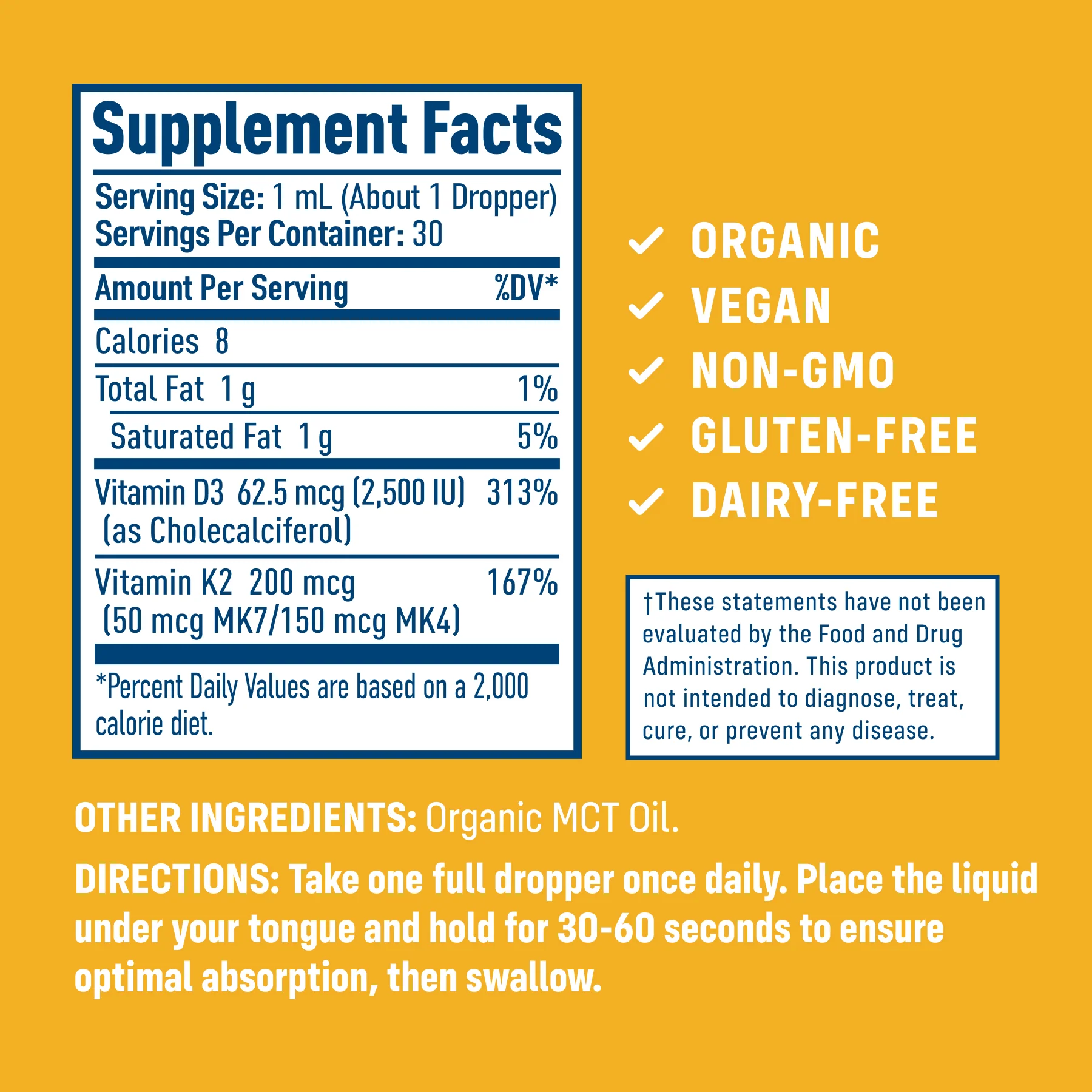Vitamin D3+K2 Tincture - Image 4